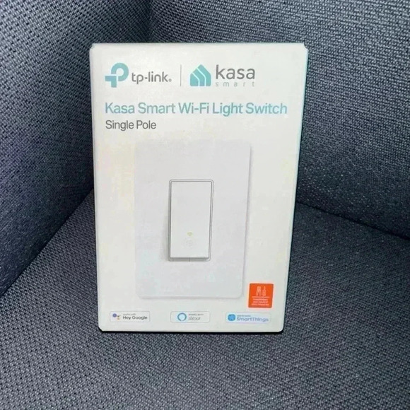 Kasa Smart Wi-Fi Light Switch Single Pole White - Picture 3 of 6
